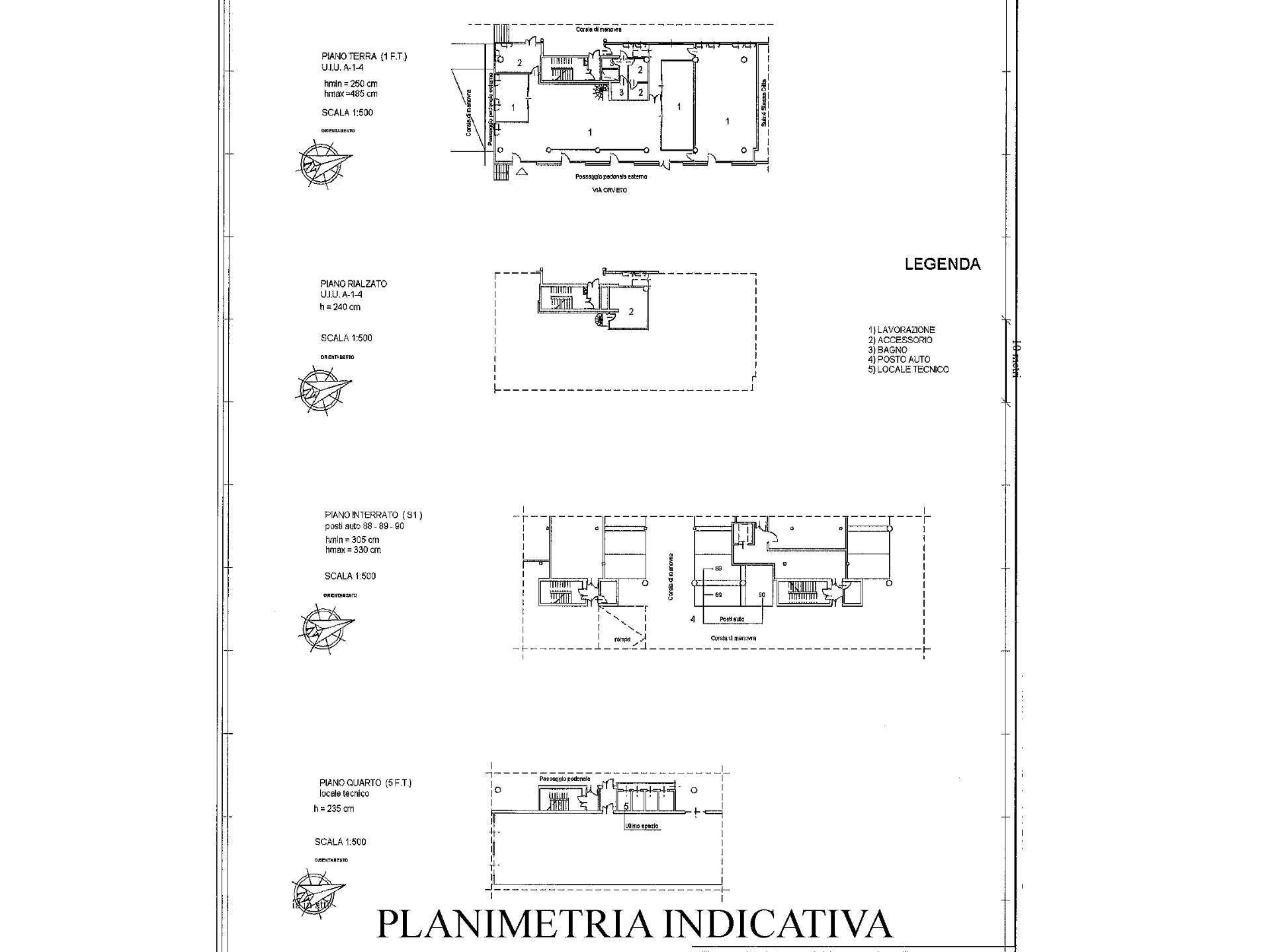 Foto 34 - Ufficio Via Orvieto, Torino - planimetria 1