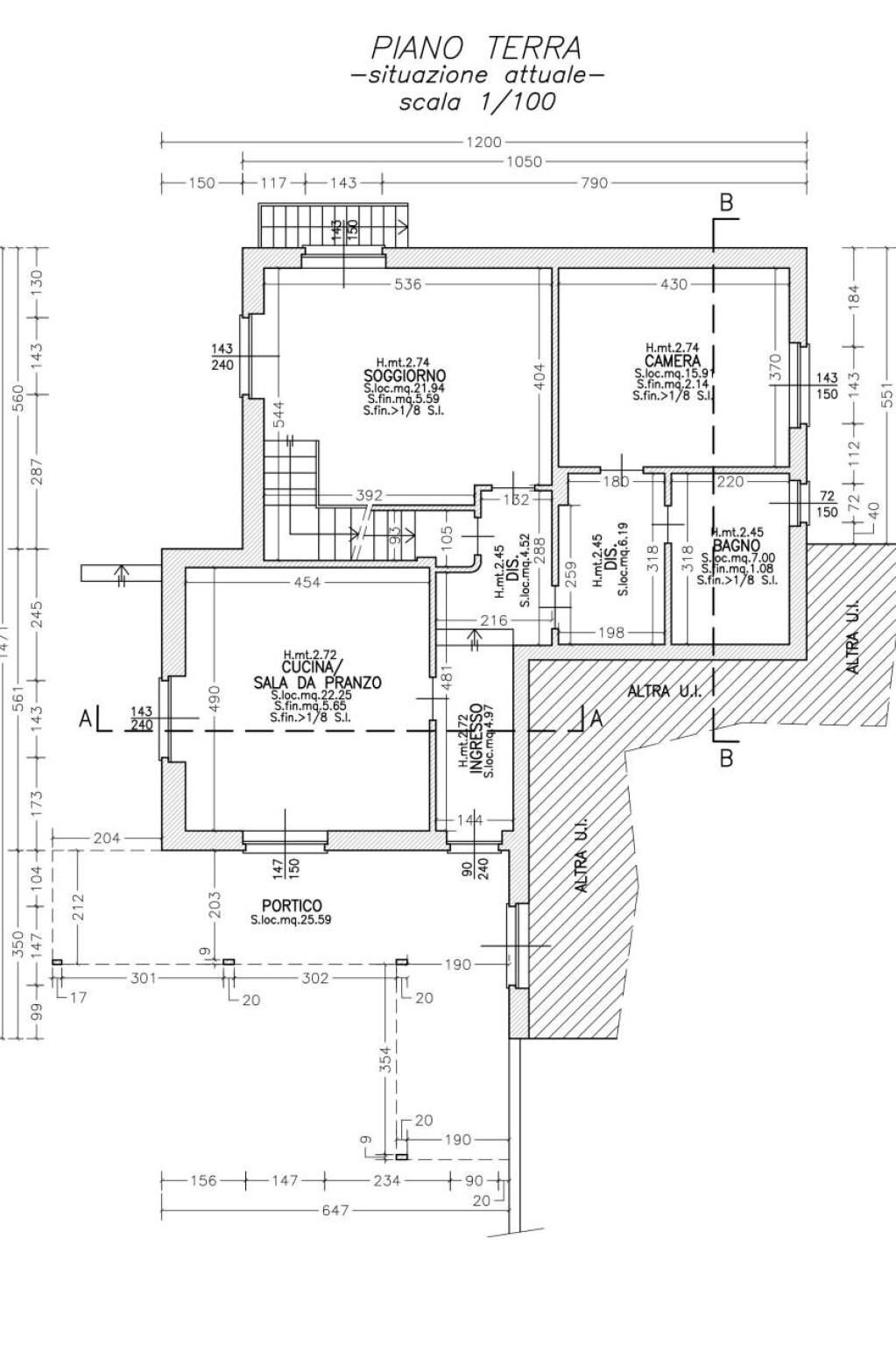 Villa via Gioacchino Rossini, 1, Riva Presso Chieri - floor plans 1