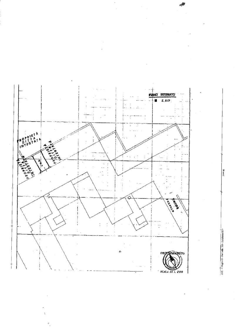 PLANIMETRIA - Box via BALZICO, 4/A, Torino - planimetria 1