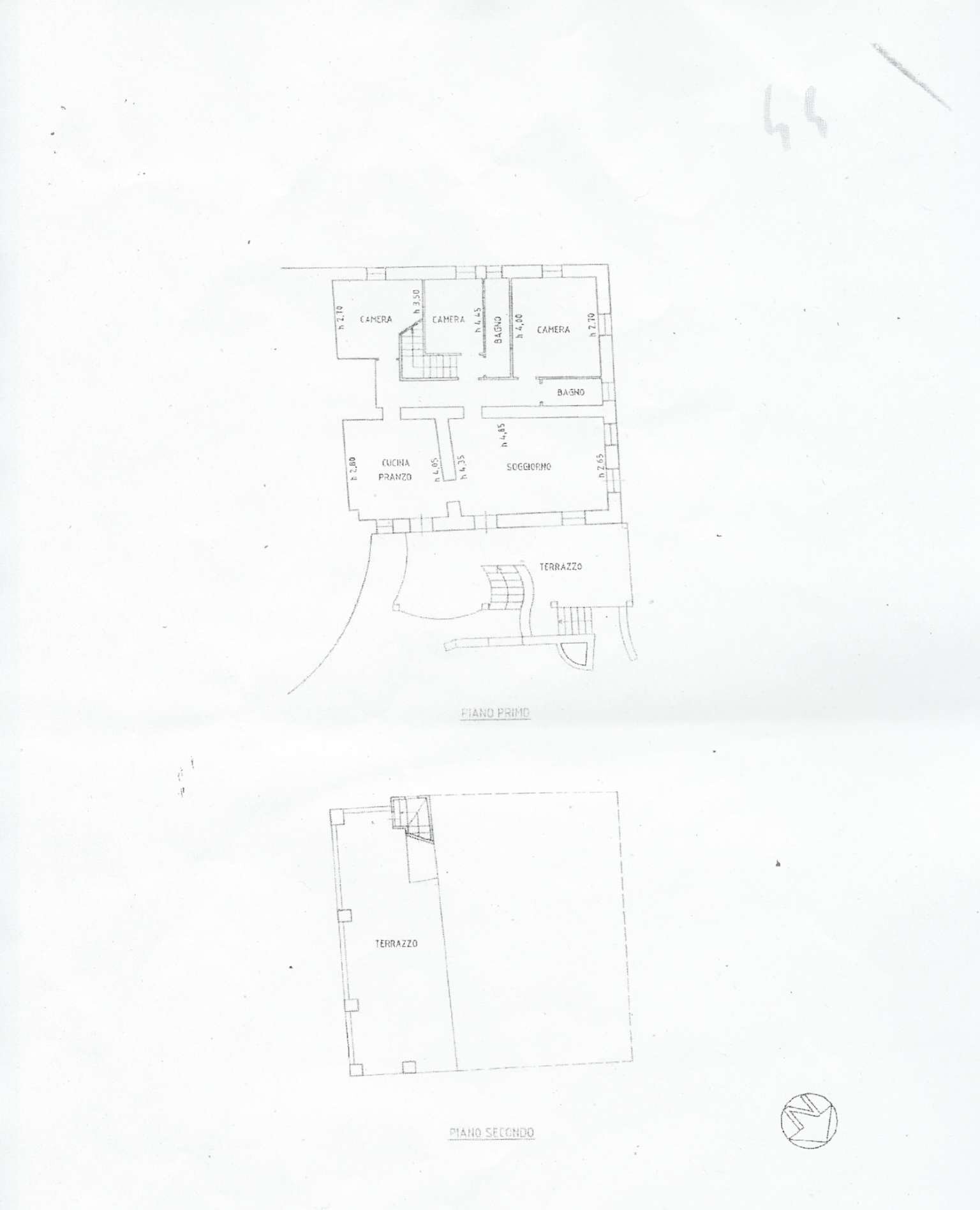 planimetriaparrano - Casale contrada Manziano, snc, Parrano - planimetria 1