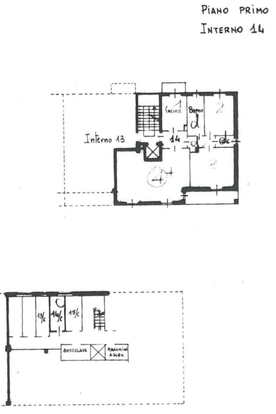 Quadrilocale via La Marmora, 164, Vigliano Biellese - planimetria 1