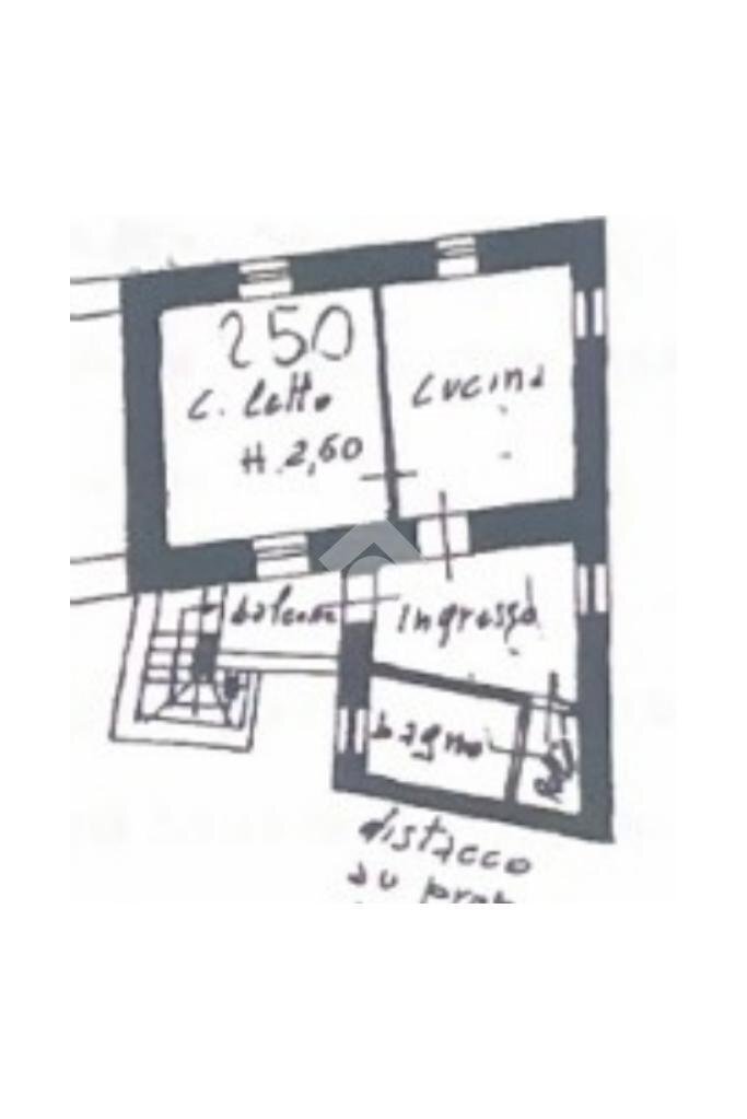 Trilocale Via S. Giuseppe, Pinerolo - planimetria 1