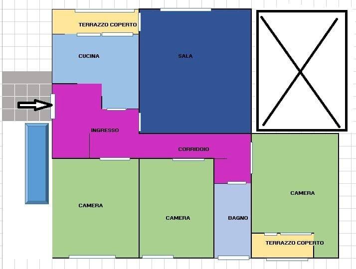 Apartment Via Benvenuto Cellini, 18, Bologna (neighborhood Massarenti) - photo 2