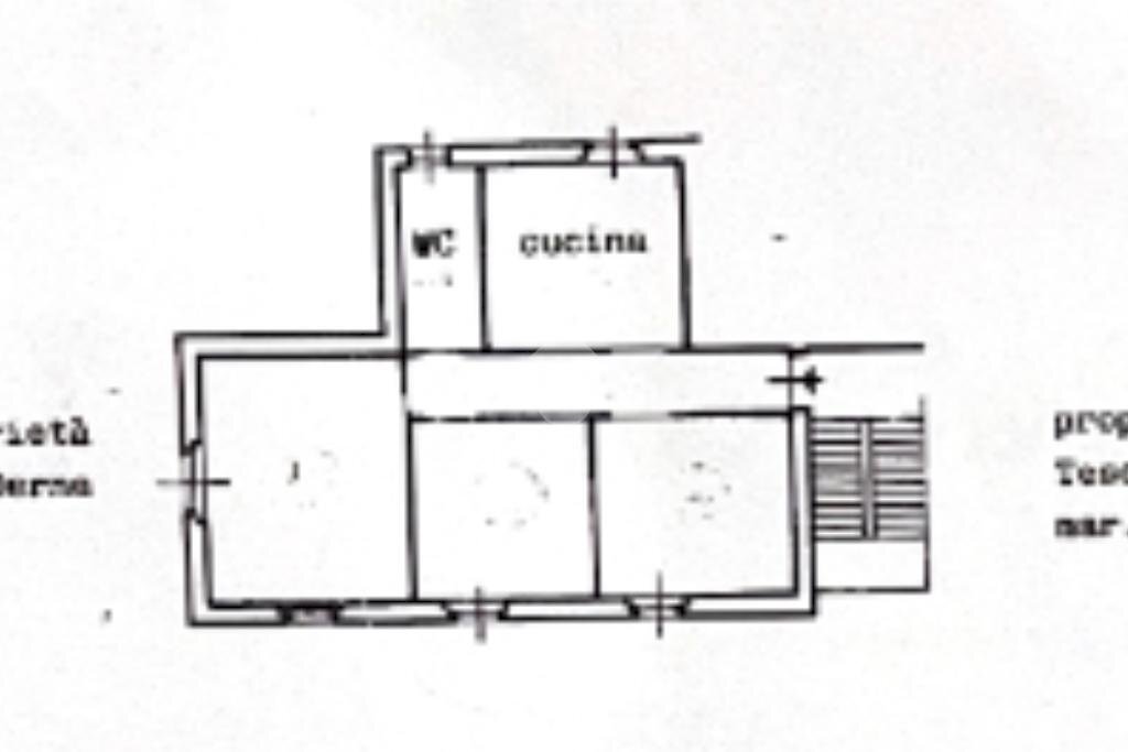 Four-room apartment Via Valdellora, La Spezia (neighborhood Valdellora) - floor plans 1