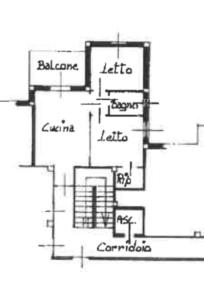 Trilocale Viale Amedeo Modigliani, Ravenna (zona Lido Adriano) - planimetria 1