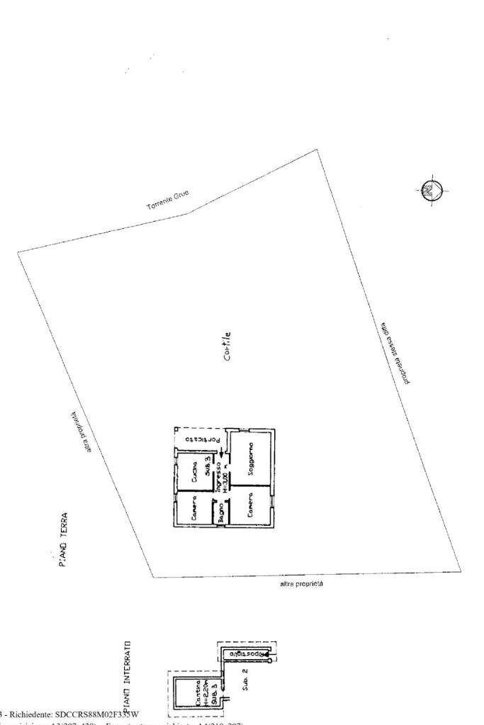 Casa indipendente Via Sp120, Avolasca - planimetria 1