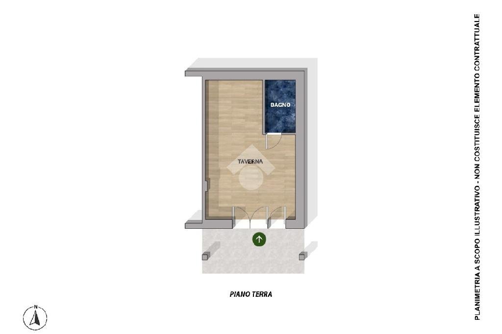 Semi-detached house Via Chabriols, Torre Pellice - floor plans 1