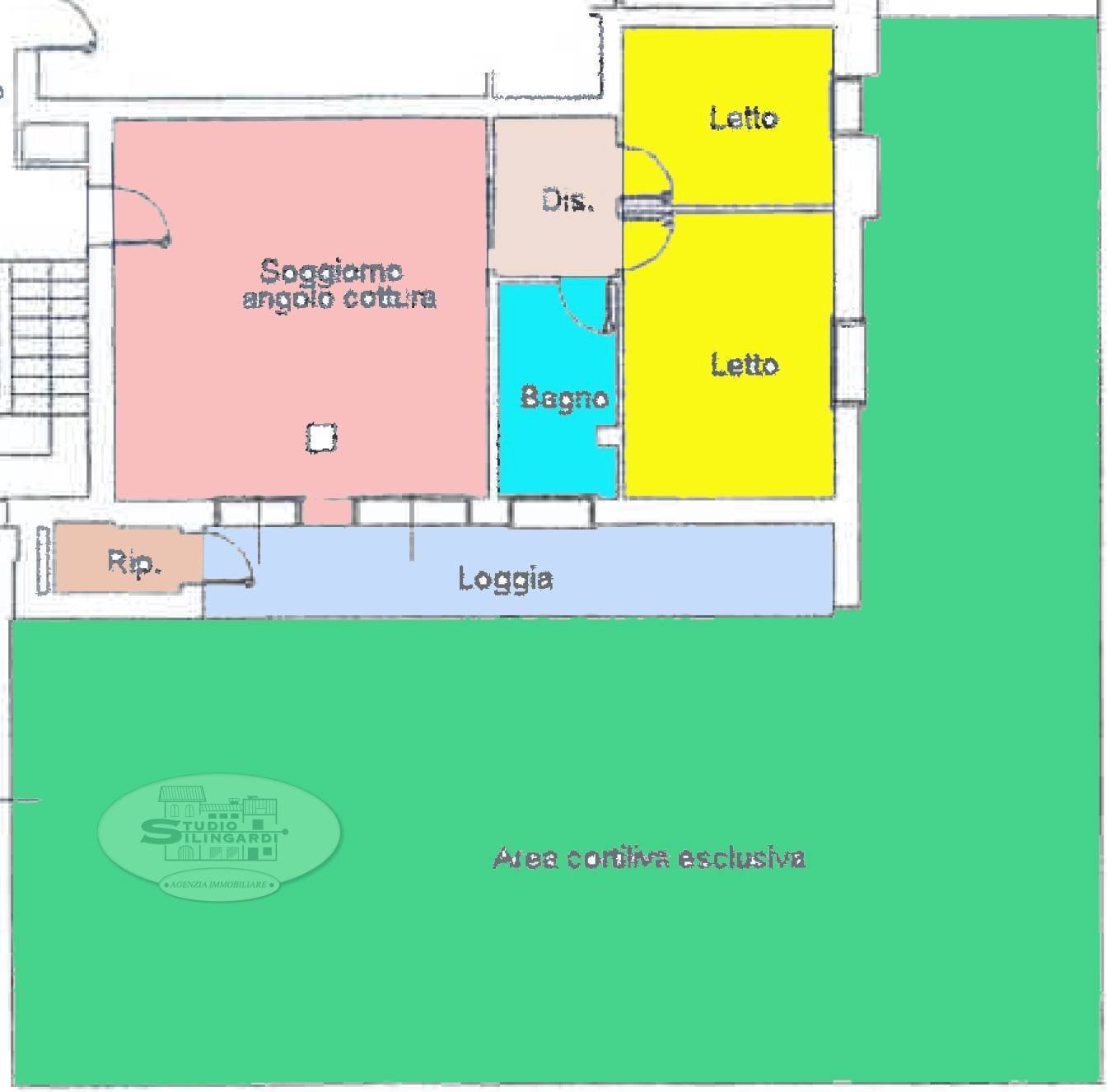 Foto 6 - Trilocale Modena - planimetria 1