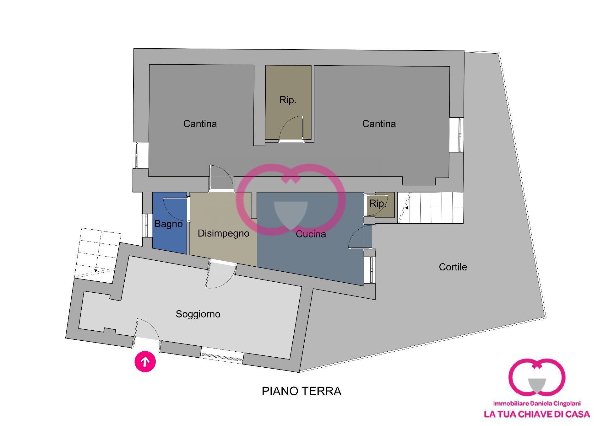 Foto 50 - Villa via Nuova Casanova, Varazze - floor plans 1