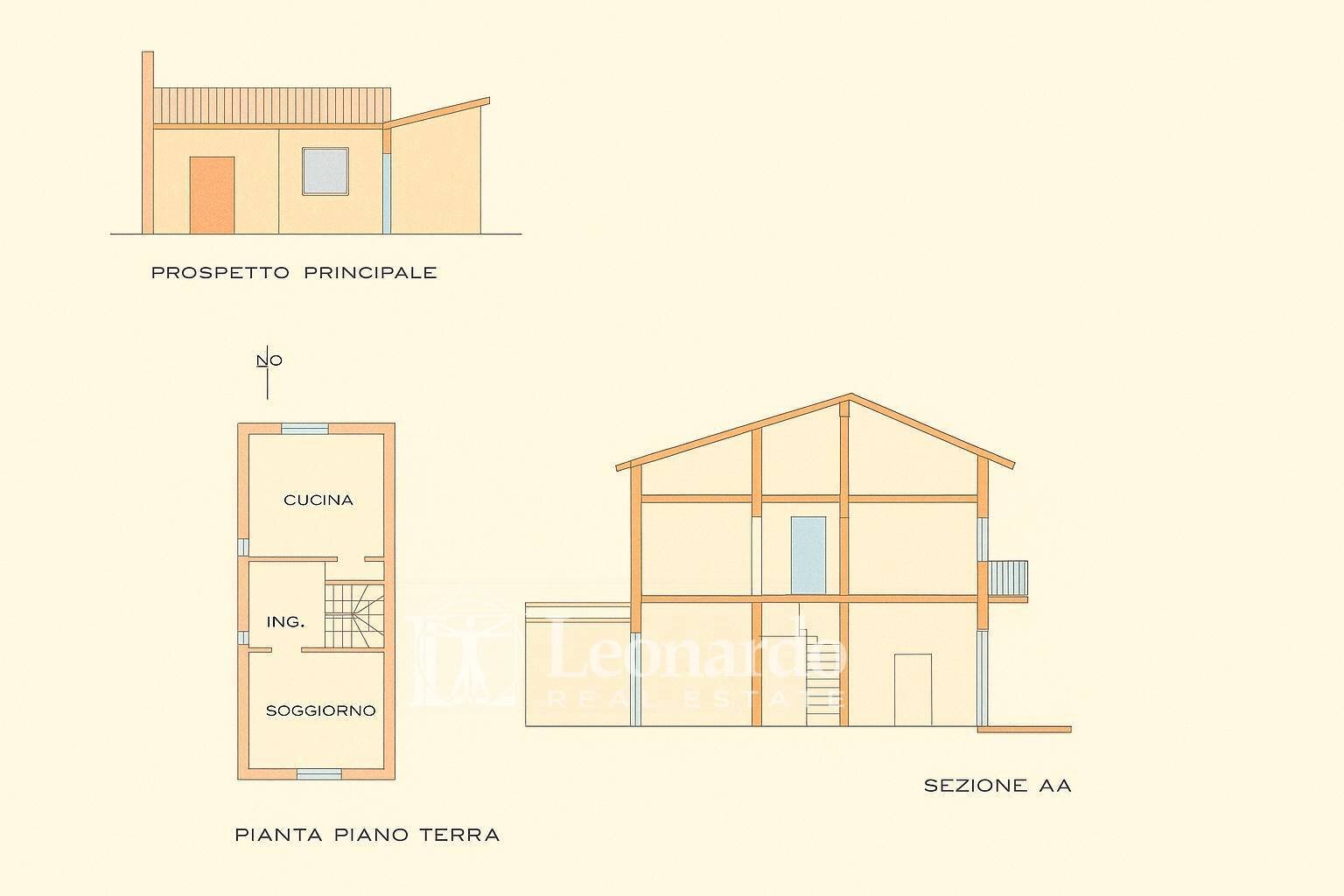 Foto 32 - Villa a Schiera via Sant'Andrea, Viareggio - planimetria 1