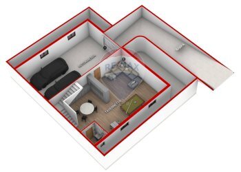 Pianta 3D - Terreno edificabile Via Primo Levi, Manfredonia - foto 18