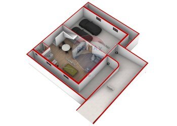 Pianta 3D - Terreno edificabile Via Primo Levi, Manfredonia - foto 19