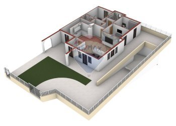 Pianta 3D - Terreno edificabile Via Primo Levi, Manfredonia - foto 22