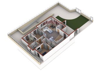 Pianta 3D - Terreno edificabile Via Primo Levi, Manfredonia - foto 24