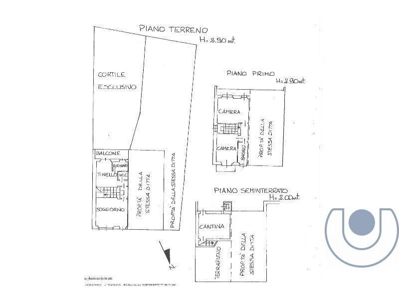 Foto 40 - Casa semi indipendente via Roma, Arignano - planimetria 1