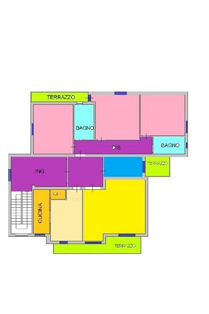 Villa via Raffaello Caverni, Montelupo Fiorentino - planimetria 1