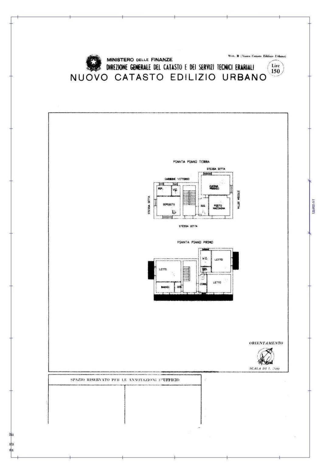 Villa via Ettore Riola, San Giorgio del Sannio - planimetria 1