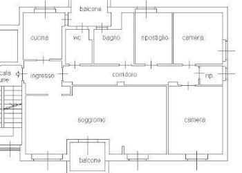 Planimetria - Quadrilocale via Luciano Zuccoli, 18, Monza - foto 41