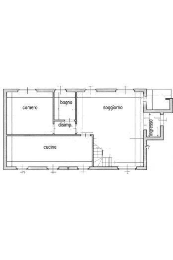 Quadrilocale via Col di Lana, 35, Monza - planimetria 1