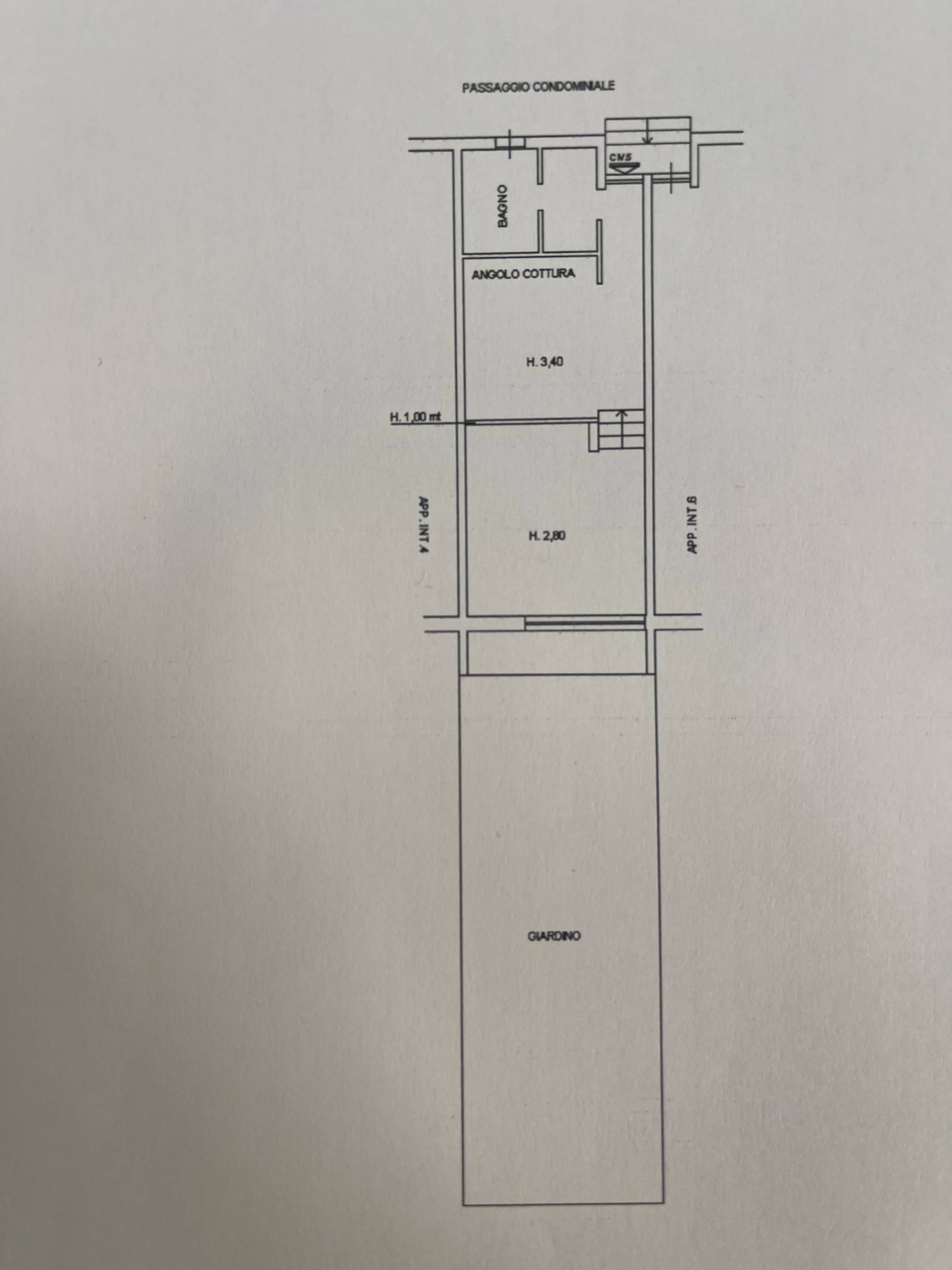 Loft via del Golf, Arenzano - planimetria 1