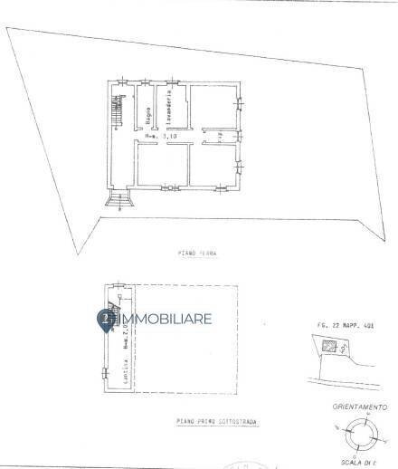 Foto 21 - Semi-detached house Via Montebello di Cima
 
100, Bolano - floor plans 1
