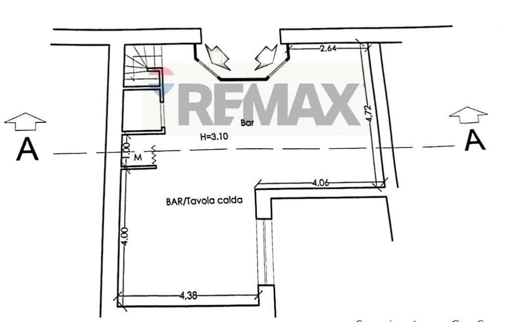 Pianta 2D - Commercial Premises PIAZZA MAZZINI
 
6, Roccastrada - floor plans 1