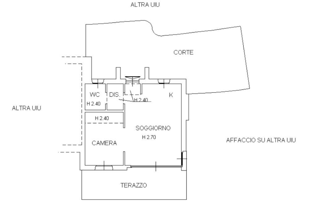 Four-room apartment Via Privata Cazulini, Alassio - floor plans 1