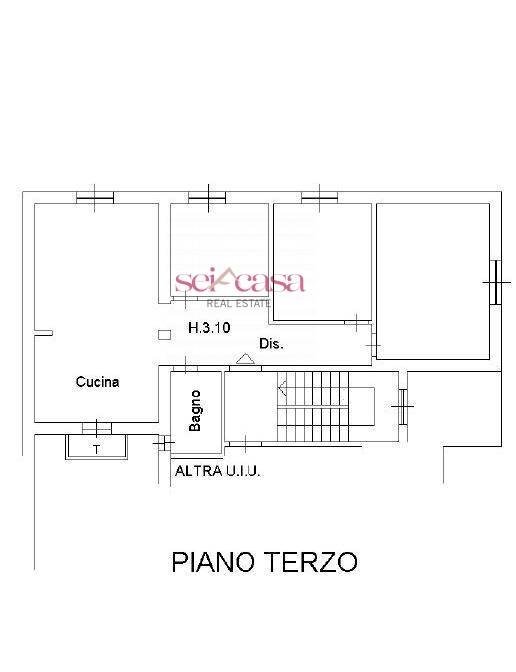 Foto 14 - Appartamento Grosseto - planimetria 1