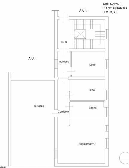 Foto 29 - Attico Via Pellegrino Matteucci, Roma - planimetria 1