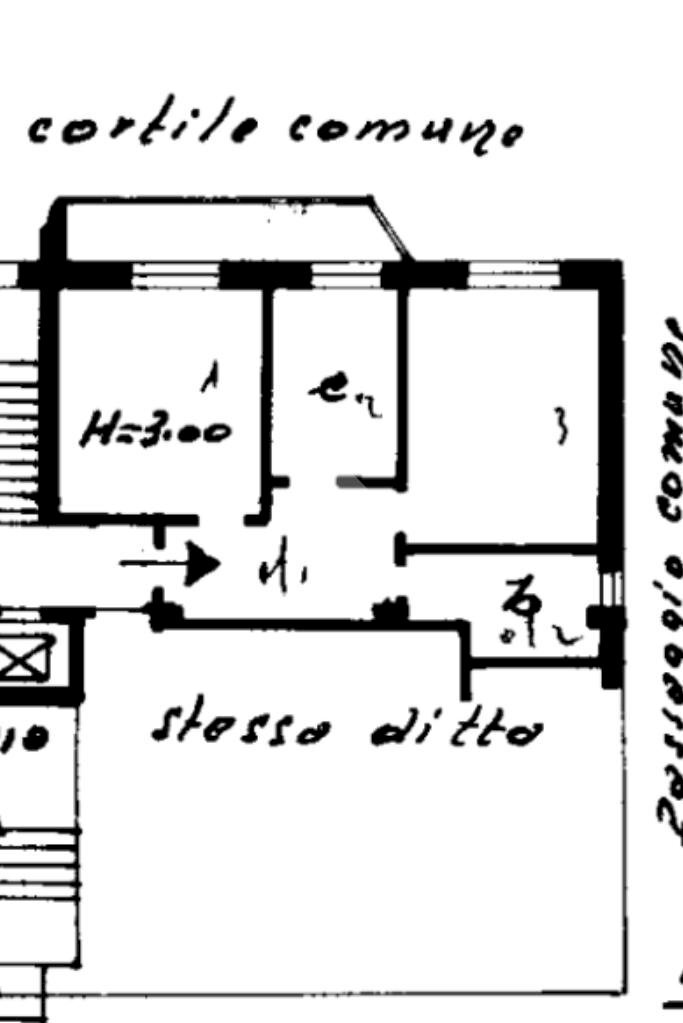 Bilocale Via Lanfranco della Pila, Milano (zona Niguarda) - planimetria 1