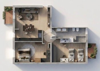 Three-room apartment Via Angelo Barzago, Bussero - photo 2