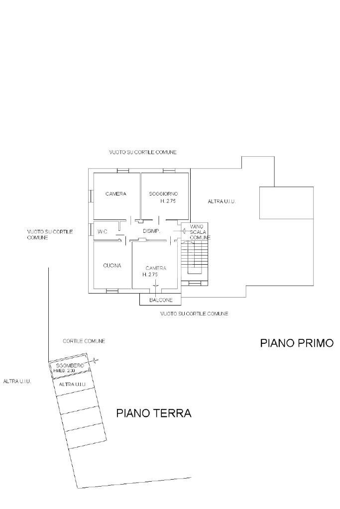 Independent house Via XII Settembre, Valenza - floor plans 1