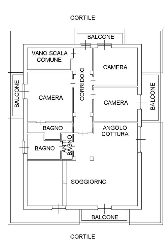 Attic Via Ciriè, Caselette - floor plans 1