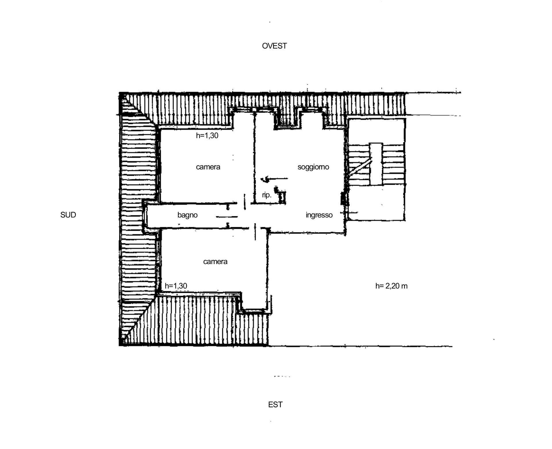 Foto 27 - Trilocale Via Santa Cecilia
 
12, San Benedetto del Tronto - planimetria 1