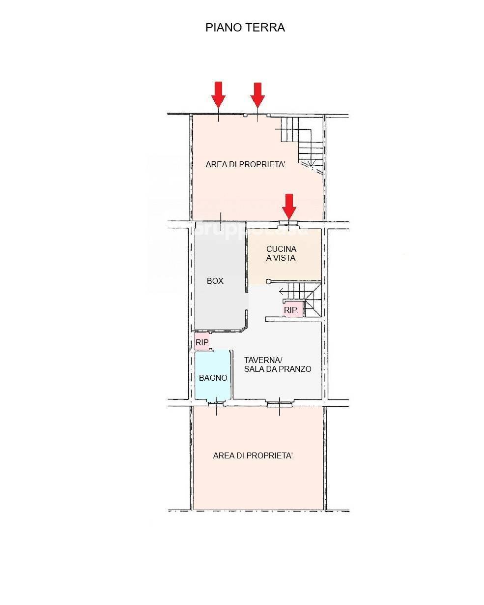 Foto 38 - Villa a Schiera Via Marzabotto
 
16, Corbetta - planimetria 1