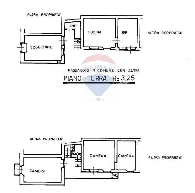 Pianta 2D - Casa semi indipendente Via Trieste
 
5, Buguggiate - planimetria 1