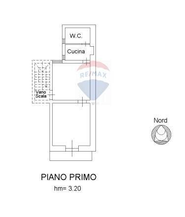 Pianta 2D - Trilocale Via Francesca Corso
 
50, Catania - planimetria 1