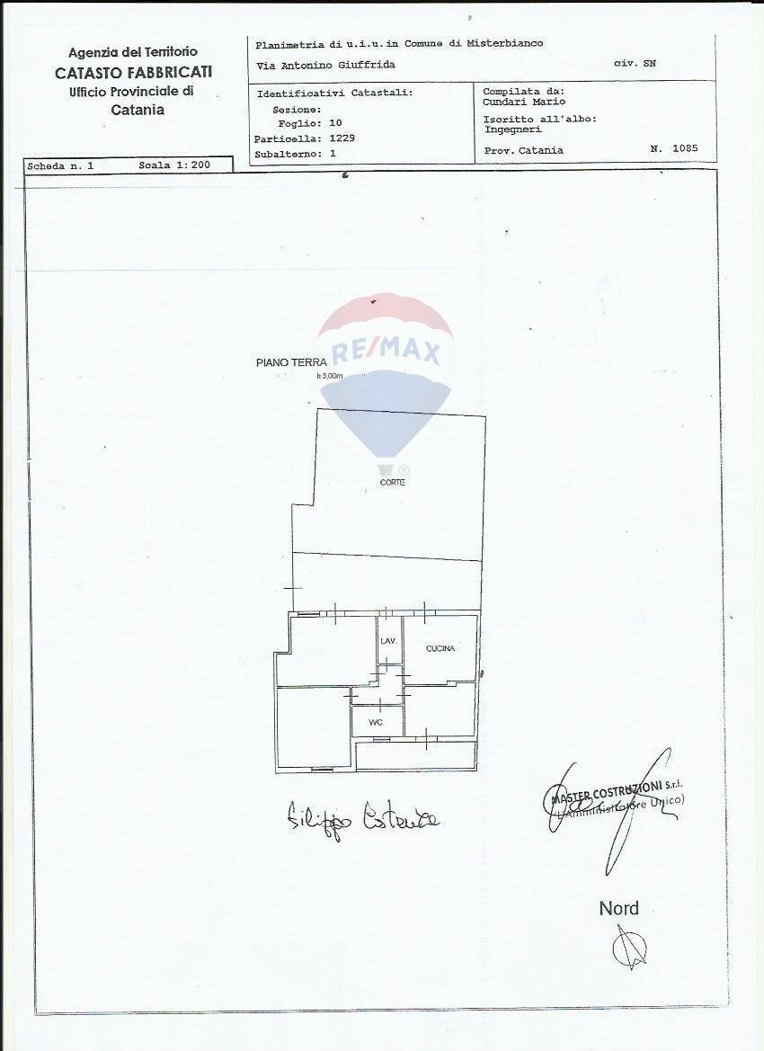 Pianta 2D - Trilocale Via Antonio Giuffrida
 
10, Misterbianco - planimetria 1