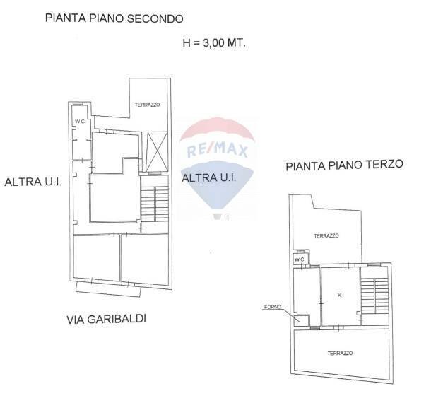 Pianta 2D - Appartamento Via Giuseppe Garibaldi
 
116, Paterno - planimetria 1