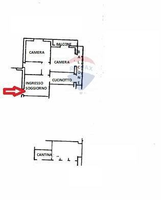PLANIMETRIA - Three-room apartment VIA BANDI
 
9, Parma - floor plans 1