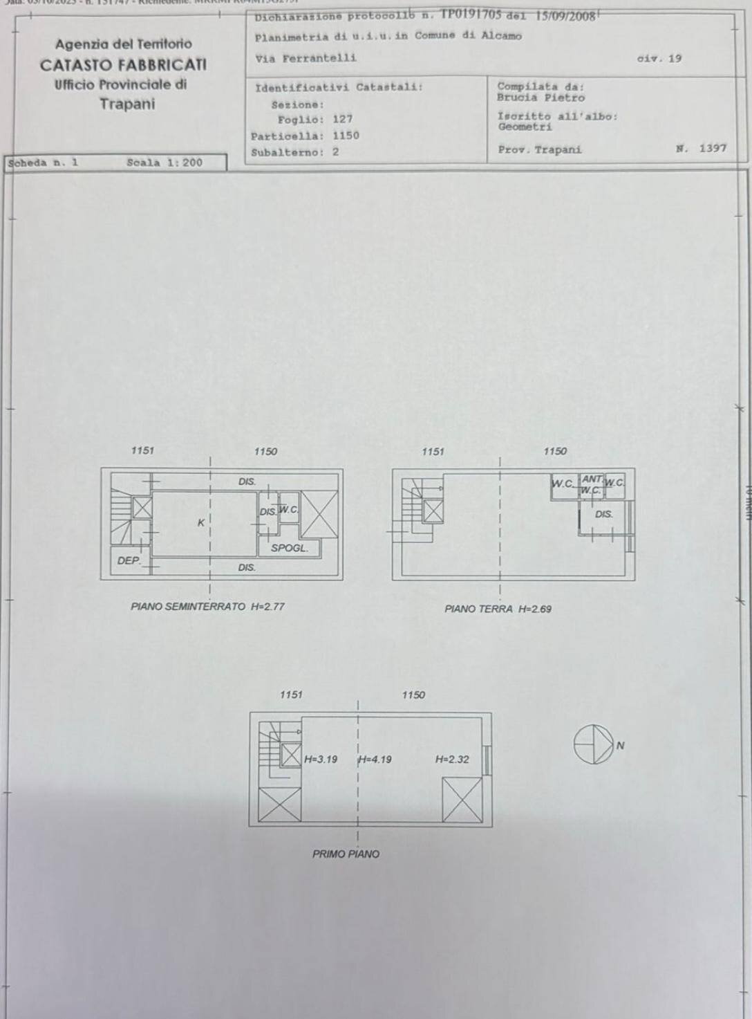 Foto 10 - Commercial Activity Via ferrantelli
 
19, Palermo - floor plans 1
