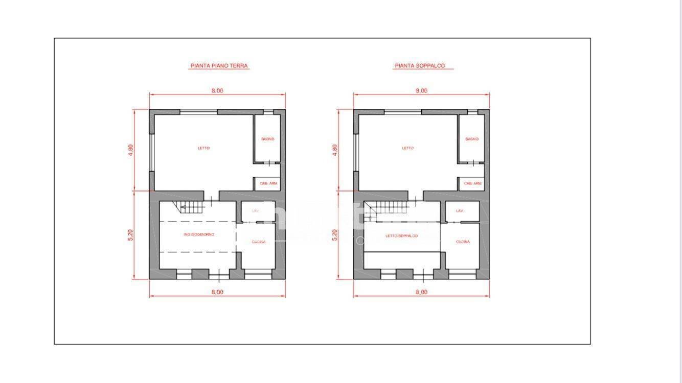 Foto 17 - Villa Contrada Bonvicino, Lentini - floor plans 1