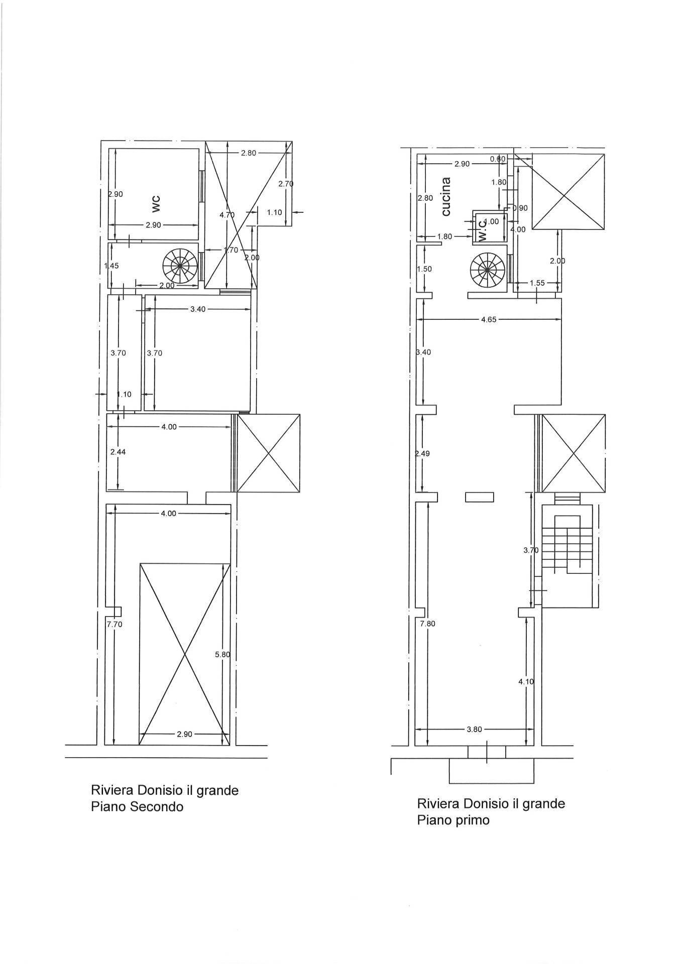 Foto 25 - Appartamento Via Riviera dionisio il grande
 
120, Siracusa - planimetria 1
