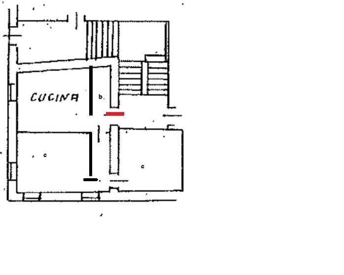 Trilocale via Giuseppe Benedetto Cottolengo, 15A, Mondovì - planimetria 1