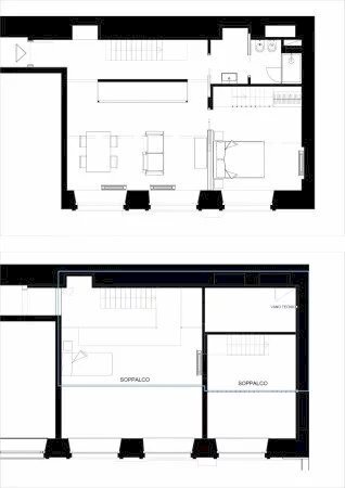 Bilocale via Magenta, 44, Torino - planimetria 1