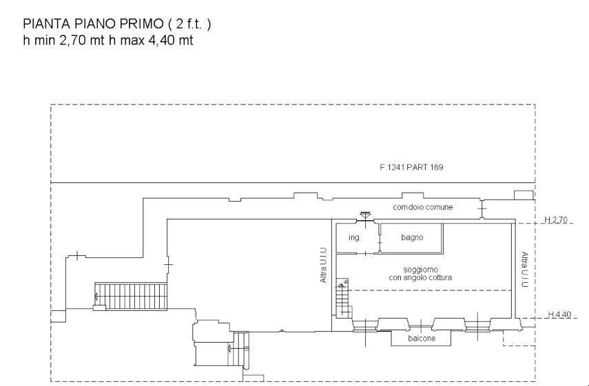 Three-room apartment via Magenta, 44, Torino - floor plans 1