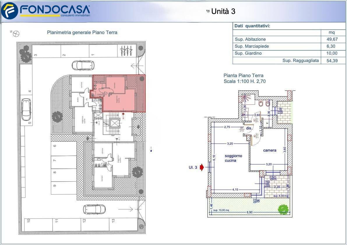 Foto 4 - Bilocale San Benedetto del Tronto - planimetria 1