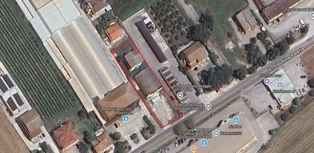 planimetria - Capannone Via Tiburtina 47, Manoppello - planimetria 1