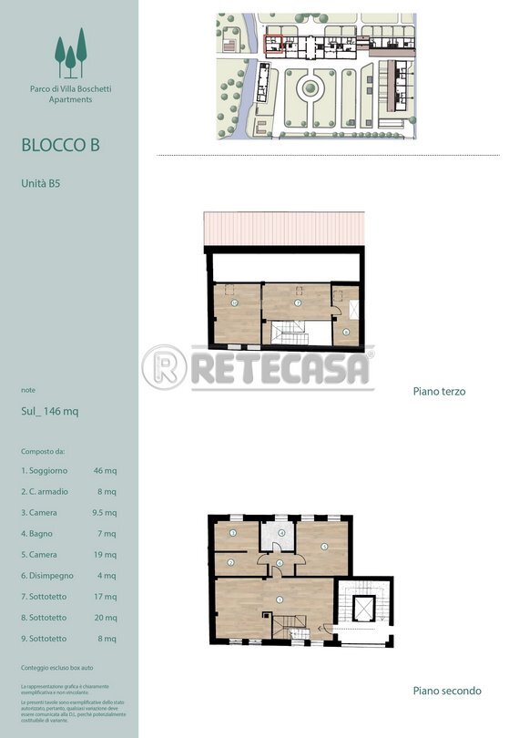 B5 - Appartamento Via Zuccola 37, Bolzano Vicentino - planimetria 1