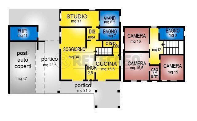 Planimetria studio grafico.jpg - Villa Monticello Conte Otto - floor plans 1